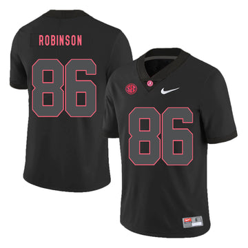 A'Shawn Robinson Alabama Crimson Tide black Shadow jersey