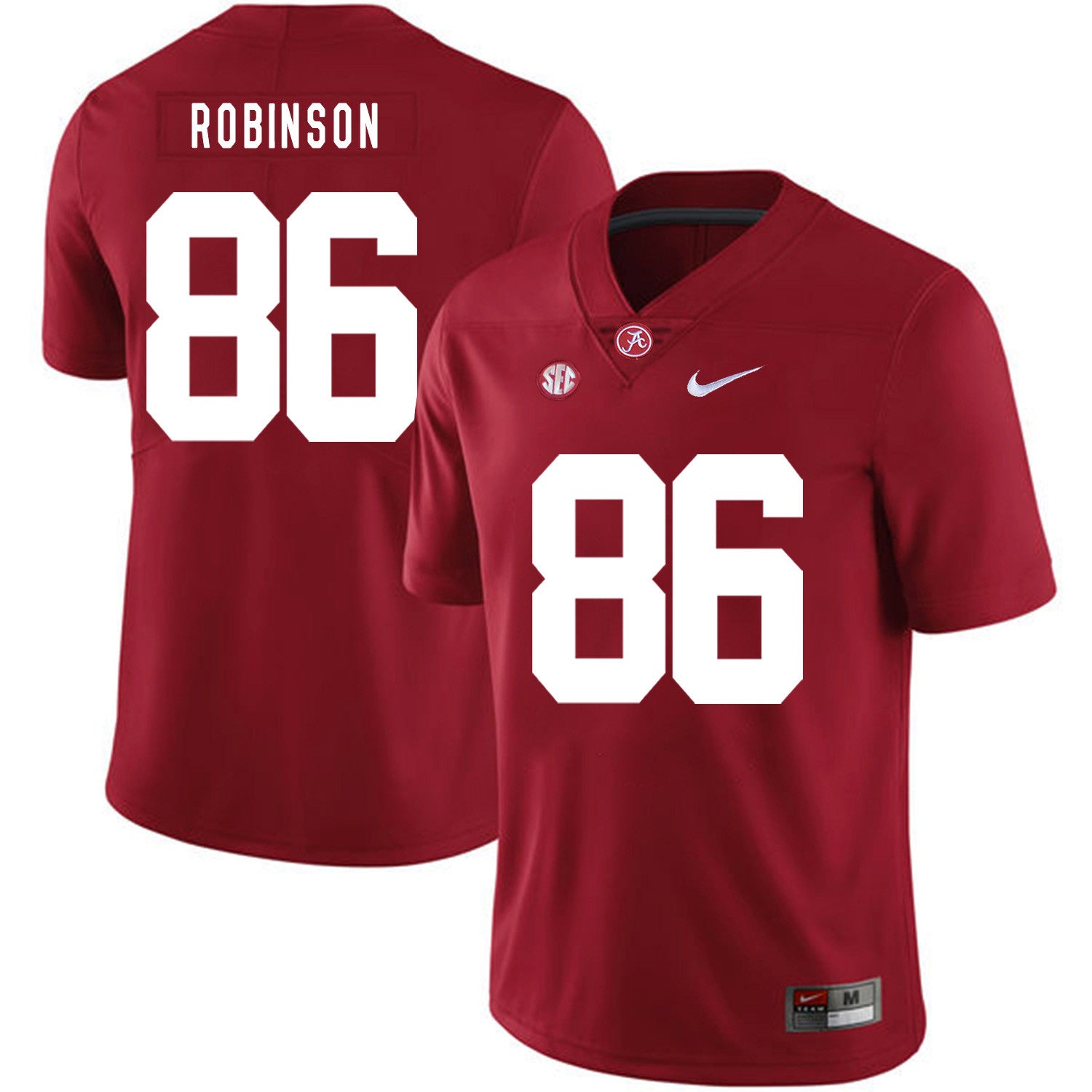A'Shawn Robinson Alabama Crimson Tide red jersey