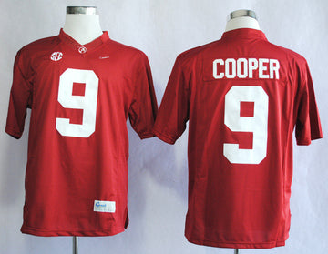 Cooper Alabama Crimson Tide red Limited jersey
