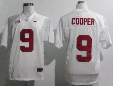 Cooper Alabama Crimson Tide white jersey