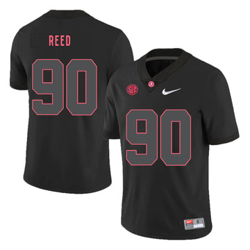 Jarran Reed Alabama Crimson Tide black Shadow jersey