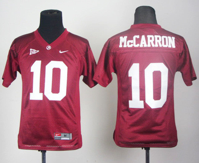 AJ McCarron Alabama Crimson Tide crimson jersey