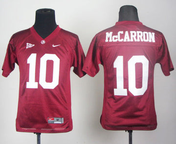 AJ McCarron Alabama Crimson Tide crimson jersey
