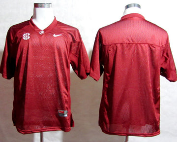 Custom Alabama Crimson Tide red jersey