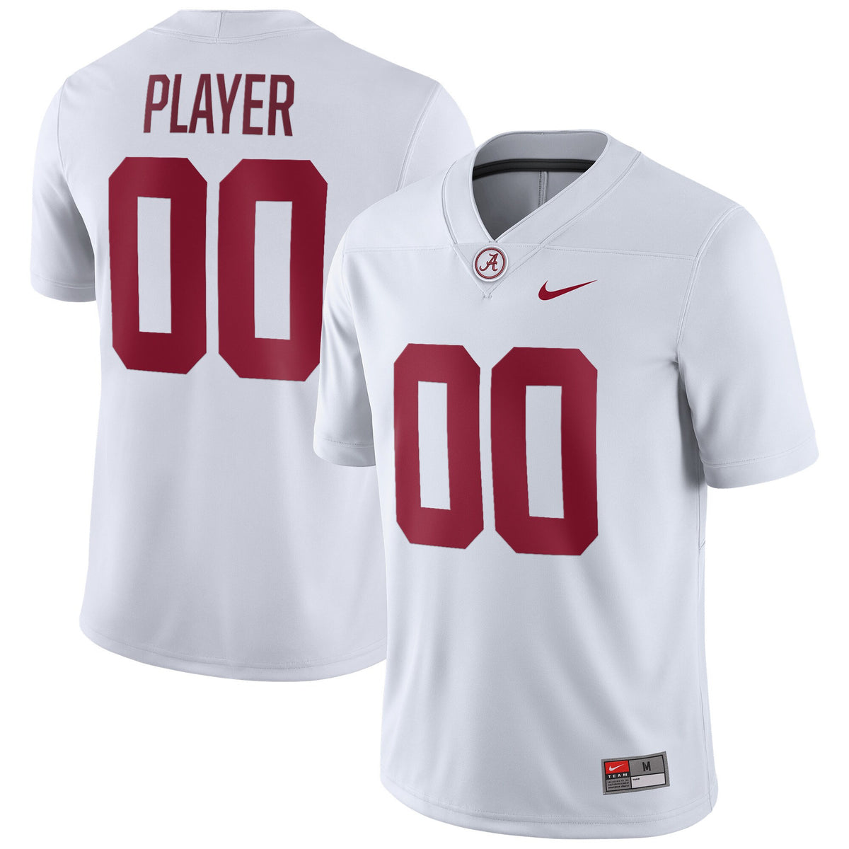 Alabama Crimson Tide white jersey