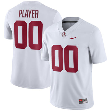 Alabama Crimson Tide white jersey