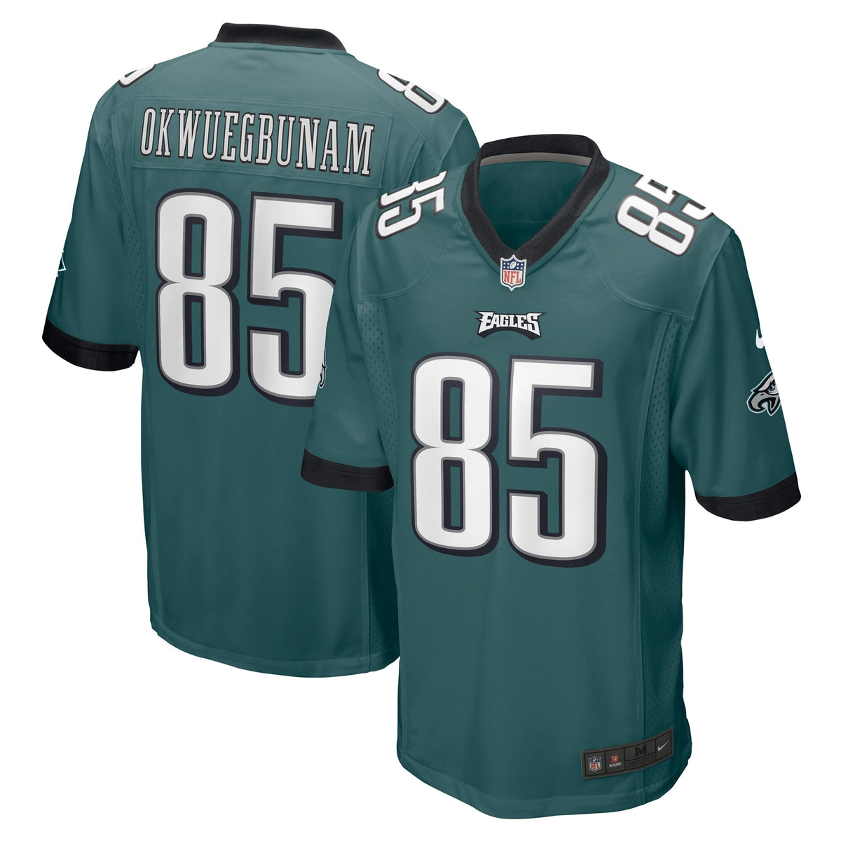Albert Okwuegbunam Philadelphia Eagles green jersey