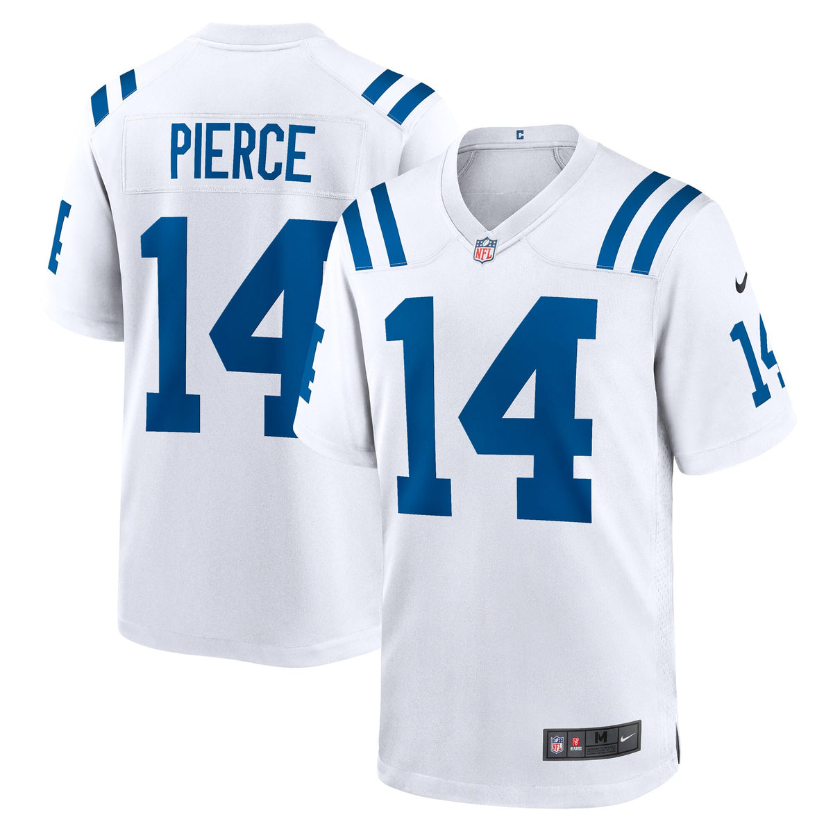 Alec Pierce Indianapolis Colts white Game jersey
