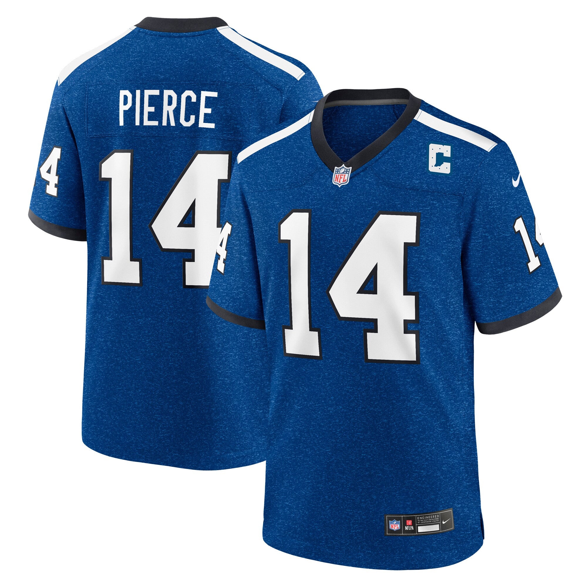 Alec Pierce Indiana Nights Indianapolis Colts royal Alternate jersey