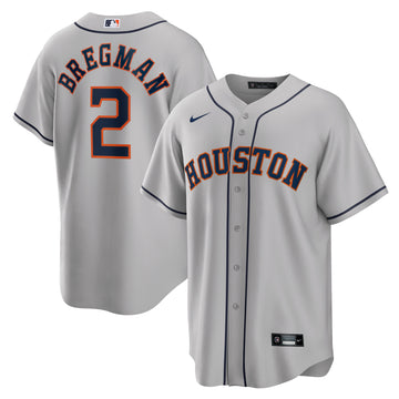 Alex Bregman Houston Astros gray Road jersey