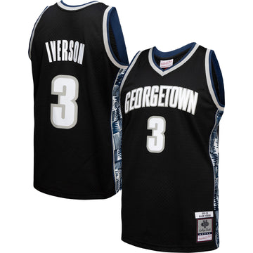 Allen Iverson Georgetown Hoyas black jersey