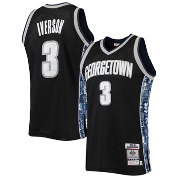 Allen Iverson Georgetown Hoyas black Throwback jersey