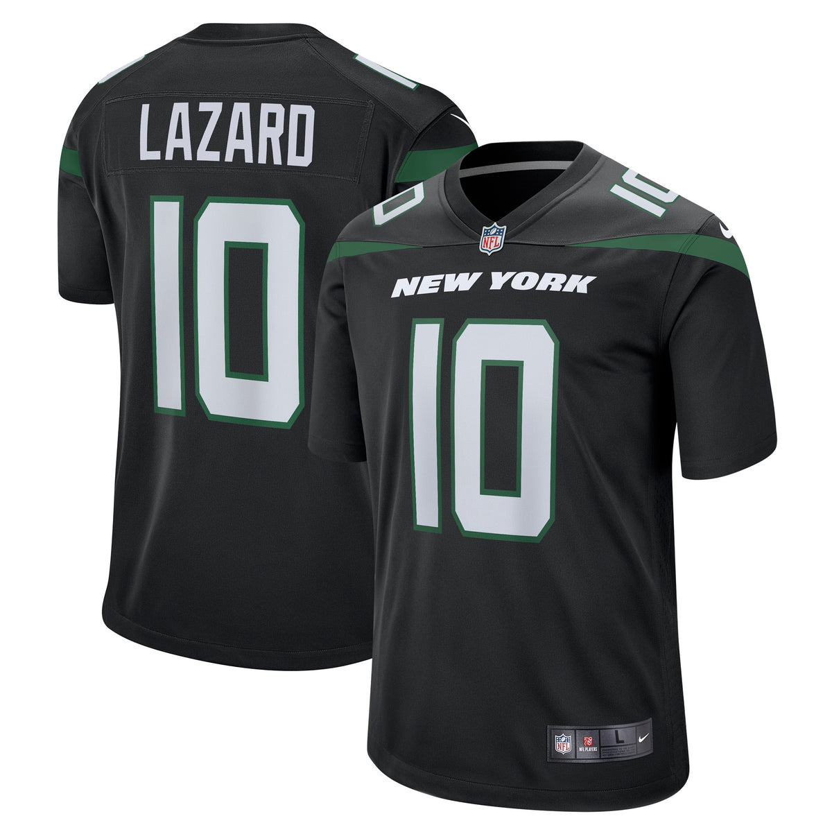 Allen Lazard New York Jets black Alternate jersey