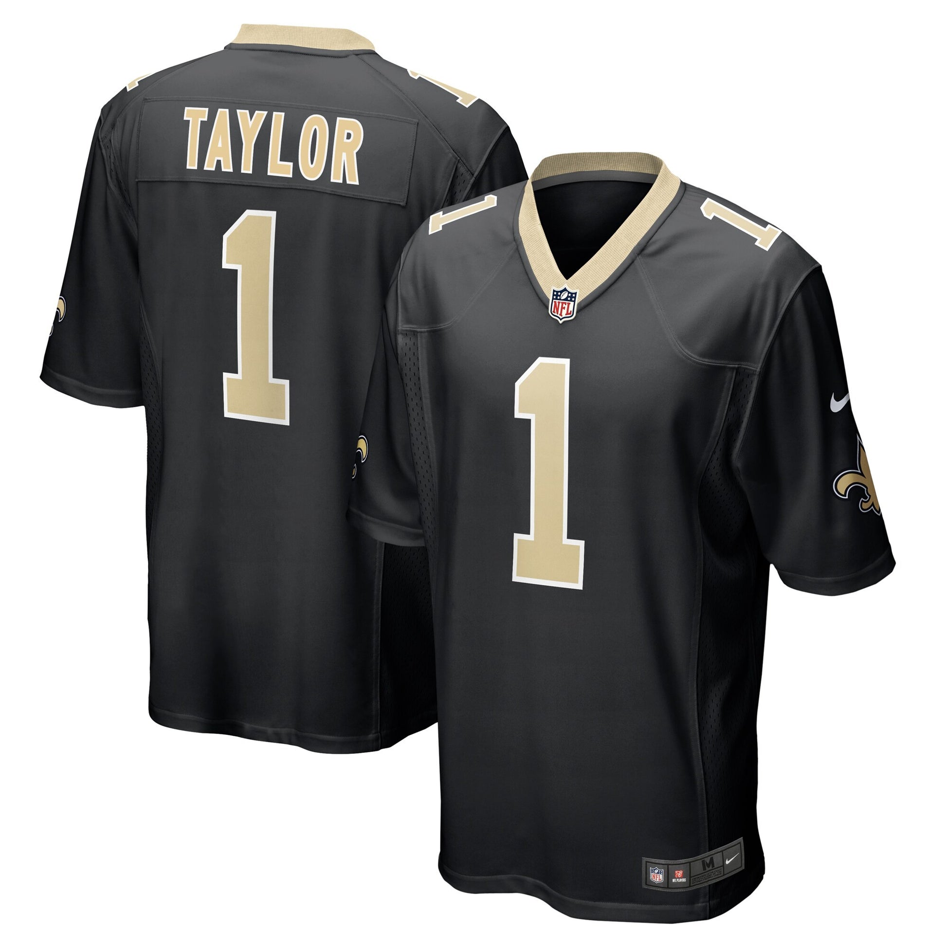 Alontae Taylor New Orleans Saints black jersey