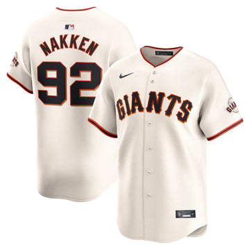 Alyssa Nakken San Francisco Giants cream Limited jersey