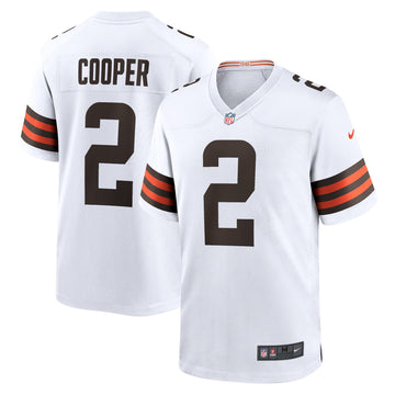Amari Cooper Cleveland Browns white jersey