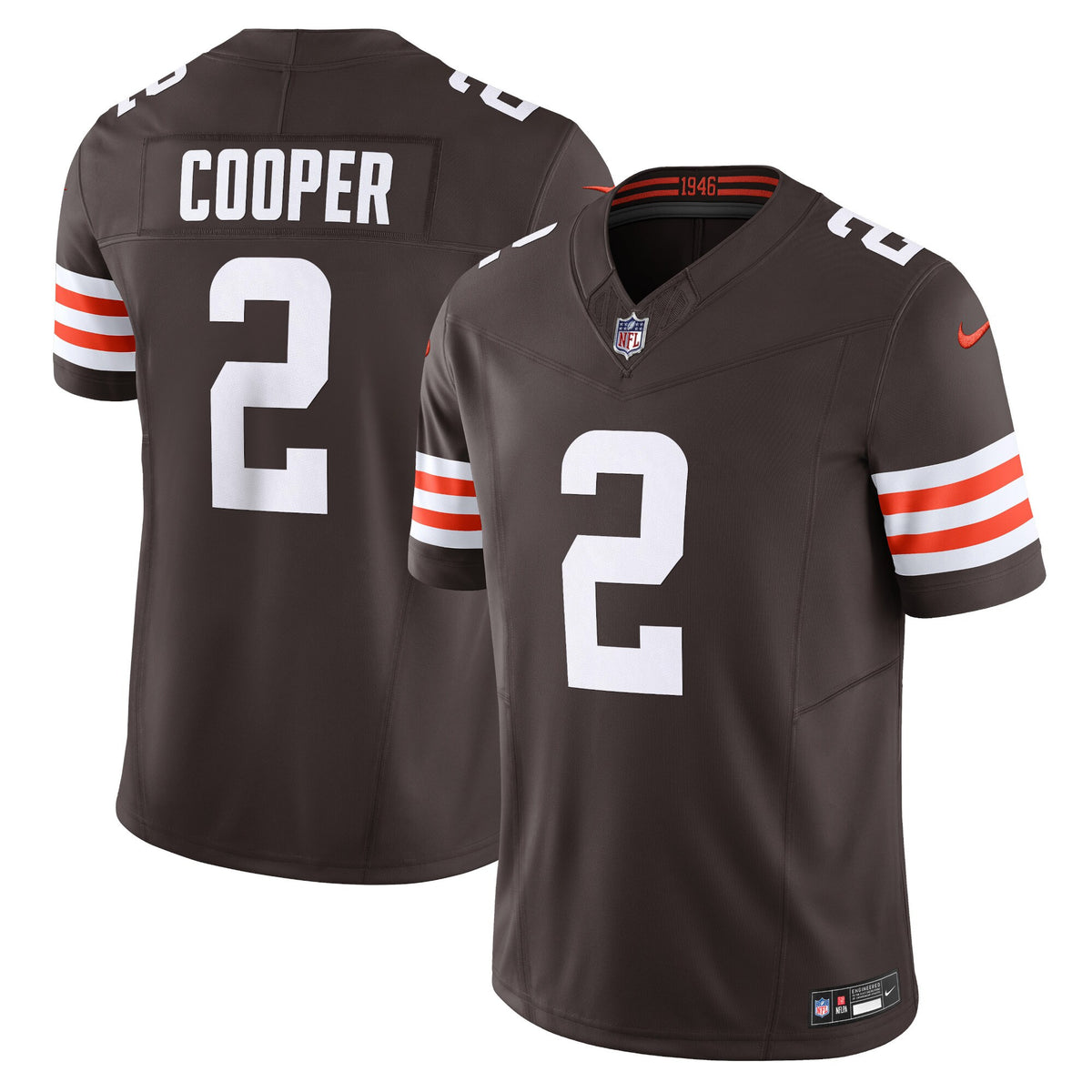 Amari Cooper Cleveland Browns brown Vapor jersey