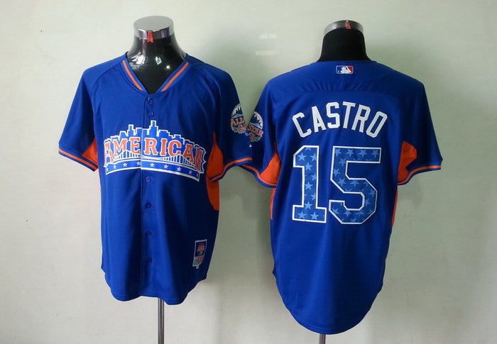Castro American League All-Star blue jersey