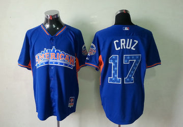 Cruz American League All-Star blue jersey
