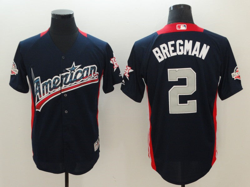 Alex Bregman American League All-Star navy All-Star jersey