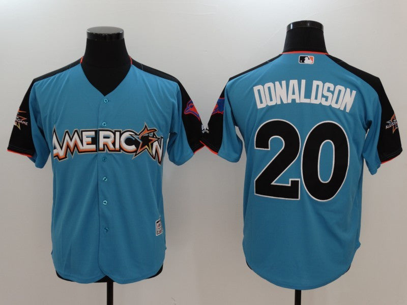 Josh Donaldson American League All-Star blue All-Star jersey