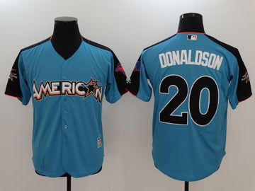 Josh Donaldson American League All-Star blue All-Star jersey