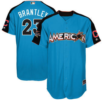 Michael Brantley American League All-Star blue All-Star jersey