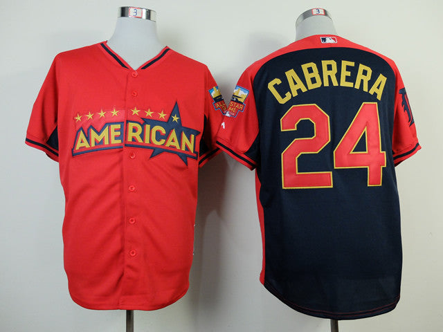 Cabrera American League All-Star red jersey