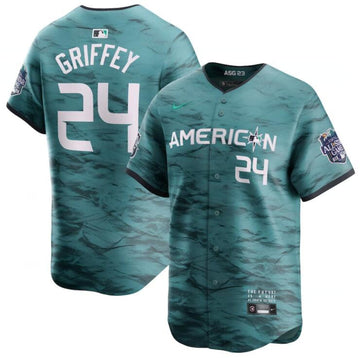 Ken Griffey Jr American League All-Star teal All-Star jersey