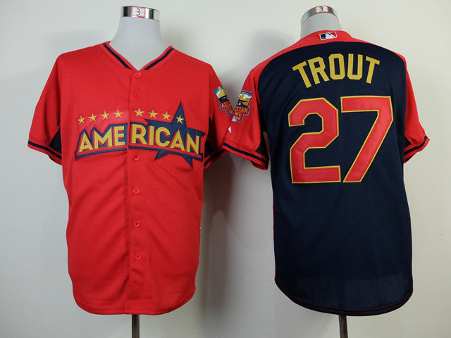 Trout American League All-Star red jersey