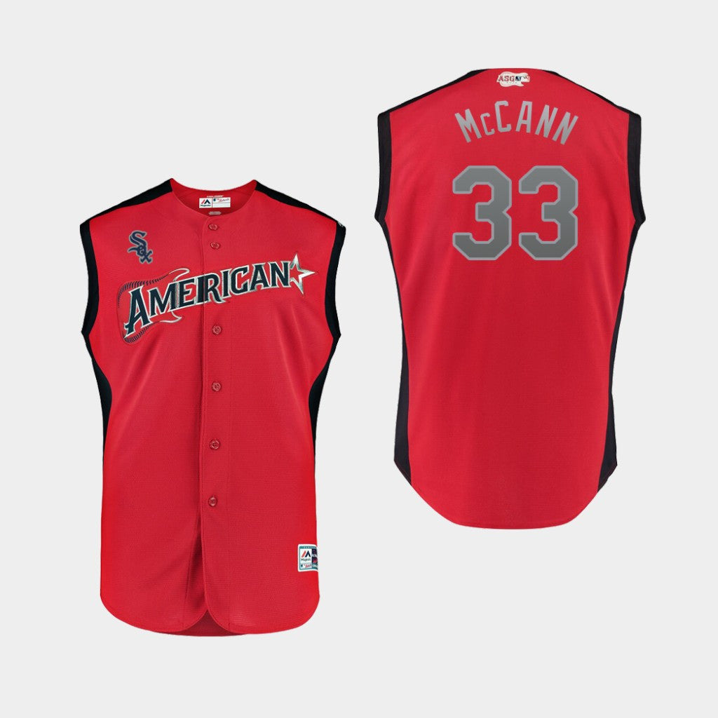 James McCann American League All-Star red All-Star jersey