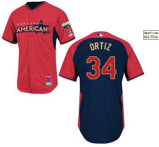 Ortiz American League All-Star red jersey