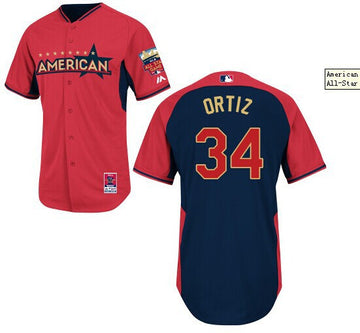 Ortiz American League All-Star red jersey