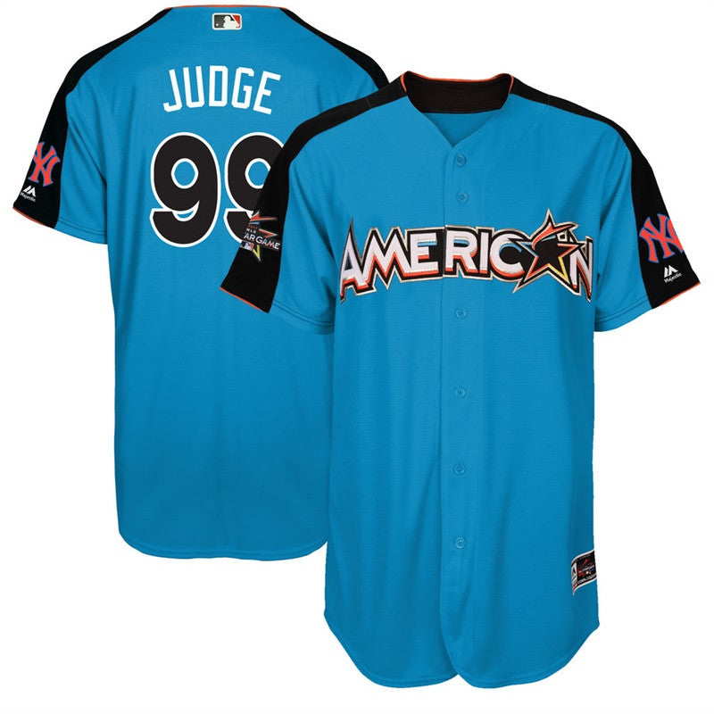 Aaron Judge American League All-Star blue All-Star jersey