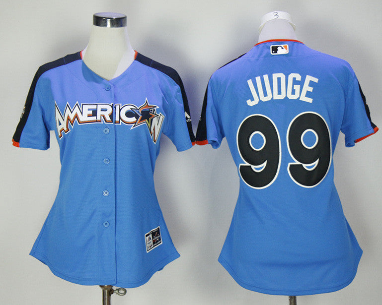 Aaron Judge American League All-Star blue All-Star jersey