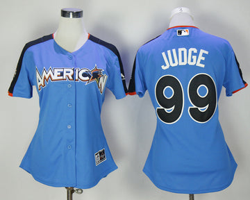 Aaron Judge American League All-Star blue All-Star jersey