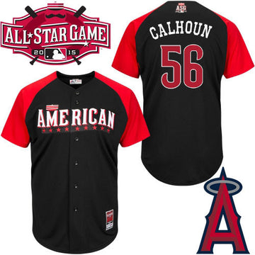 Angels American League All-Star black jersey