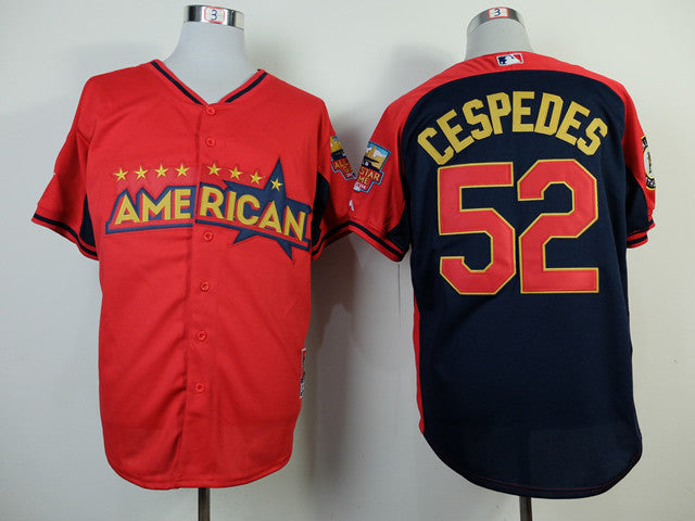 Athletics American League All-Star red jersey
