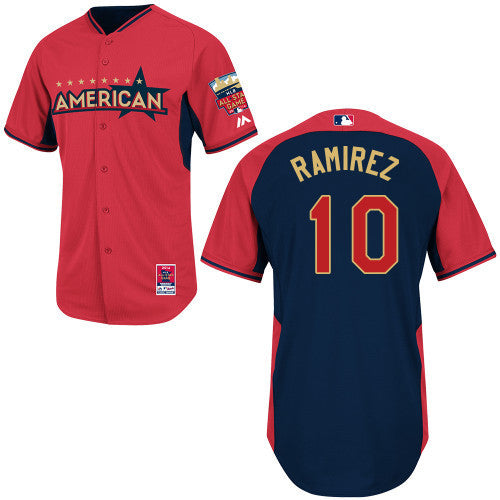 Dodgers American League All-Star red jersey