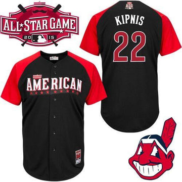 Indians American League All-Star black jersey