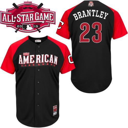 Indians American League All-Star black jersey