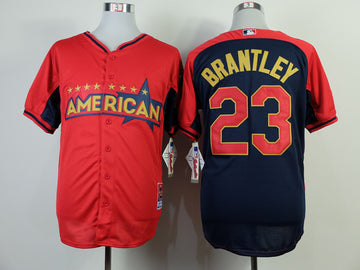 Indians American League All-Star red jersey