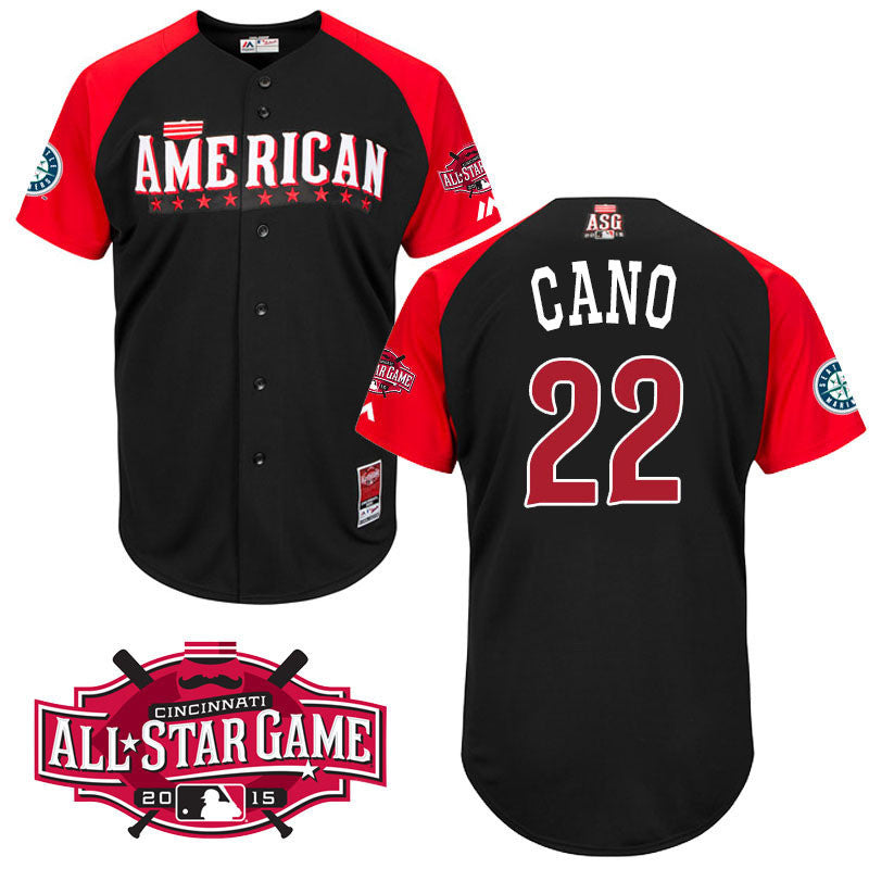 Mariners American League All-Star black jersey