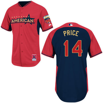 Rays American League All-Star red jersey