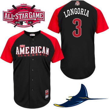 Rays American League All-Star black jersey