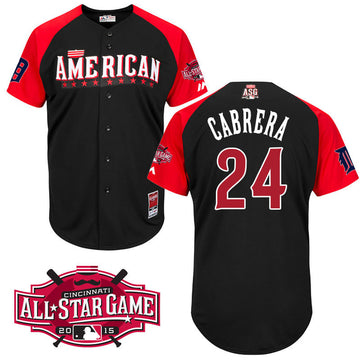 Tigers American League All-Star black jersey
