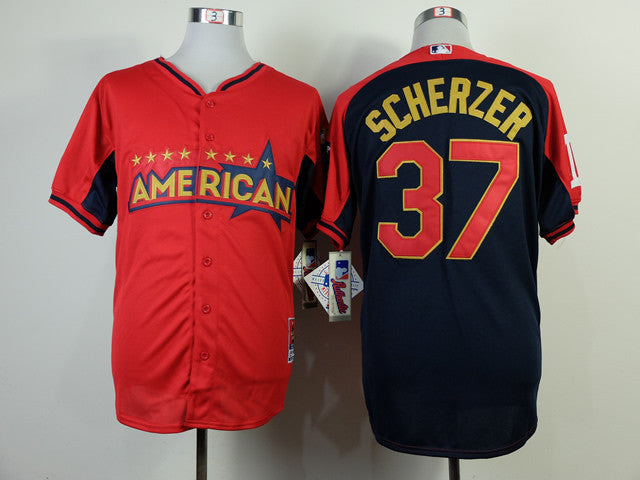 Tigers American League All-Star red jersey