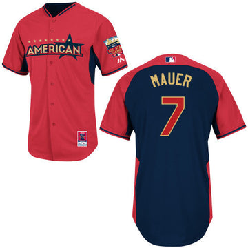 Twins American League All-Star red jersey