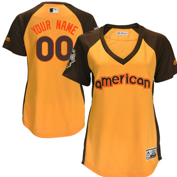 American League All-Star yellow All-Star jersey