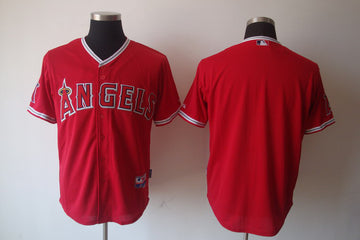Angeles Blank Anaheim Ducks red jersey